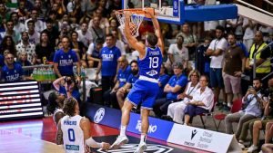 La nazionale di basket italiana