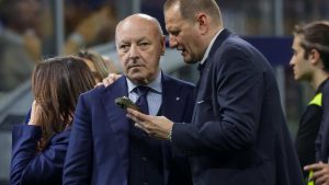 Il dirigente dell'Inter Beppe Marotta