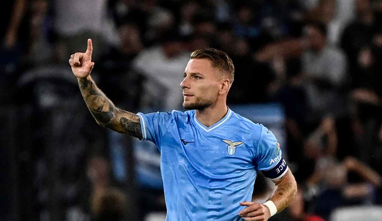 Ciro Immobile con la Lazio - Sportincampo.it