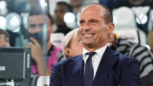 Massimiliano Allegri sorridente - Sportincampo.it