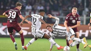 Vlahovic nel Derby della Mole dello scorso anno - Sportincampo.it