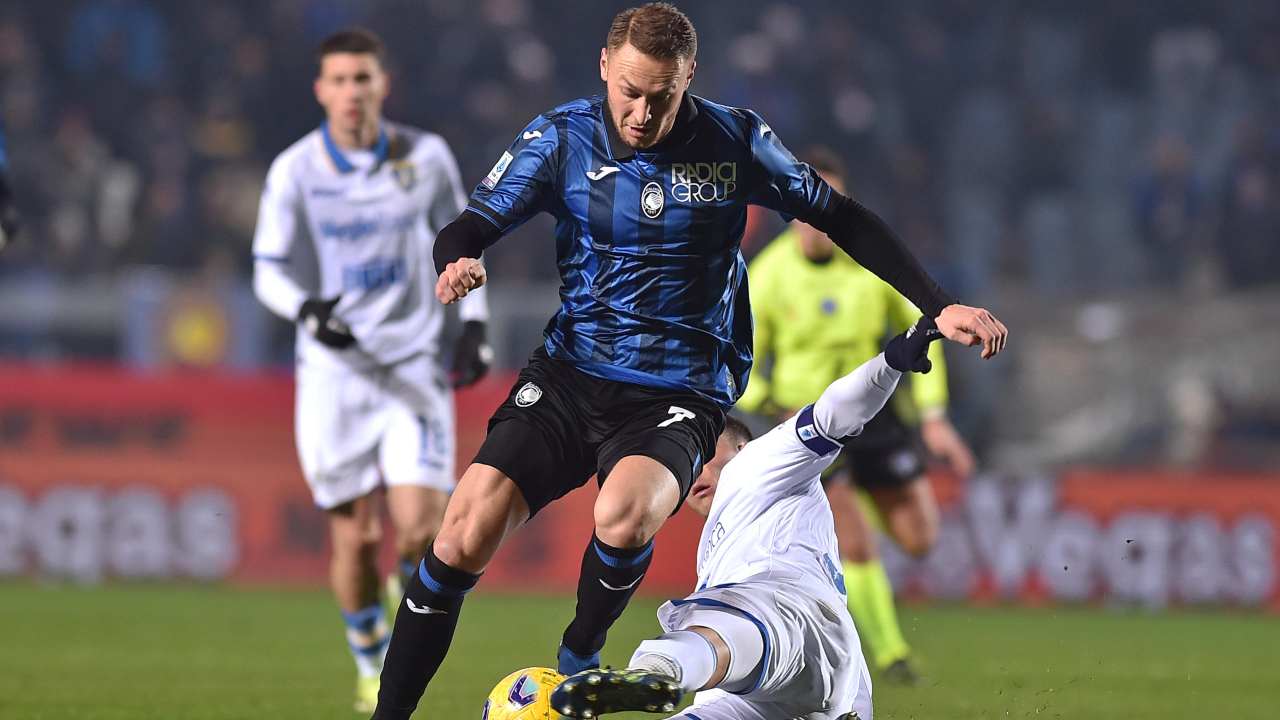 Teun Koopmeiners in campo contro il Frosinone di Di Francesco - foto ANSA - Sportincampo.it